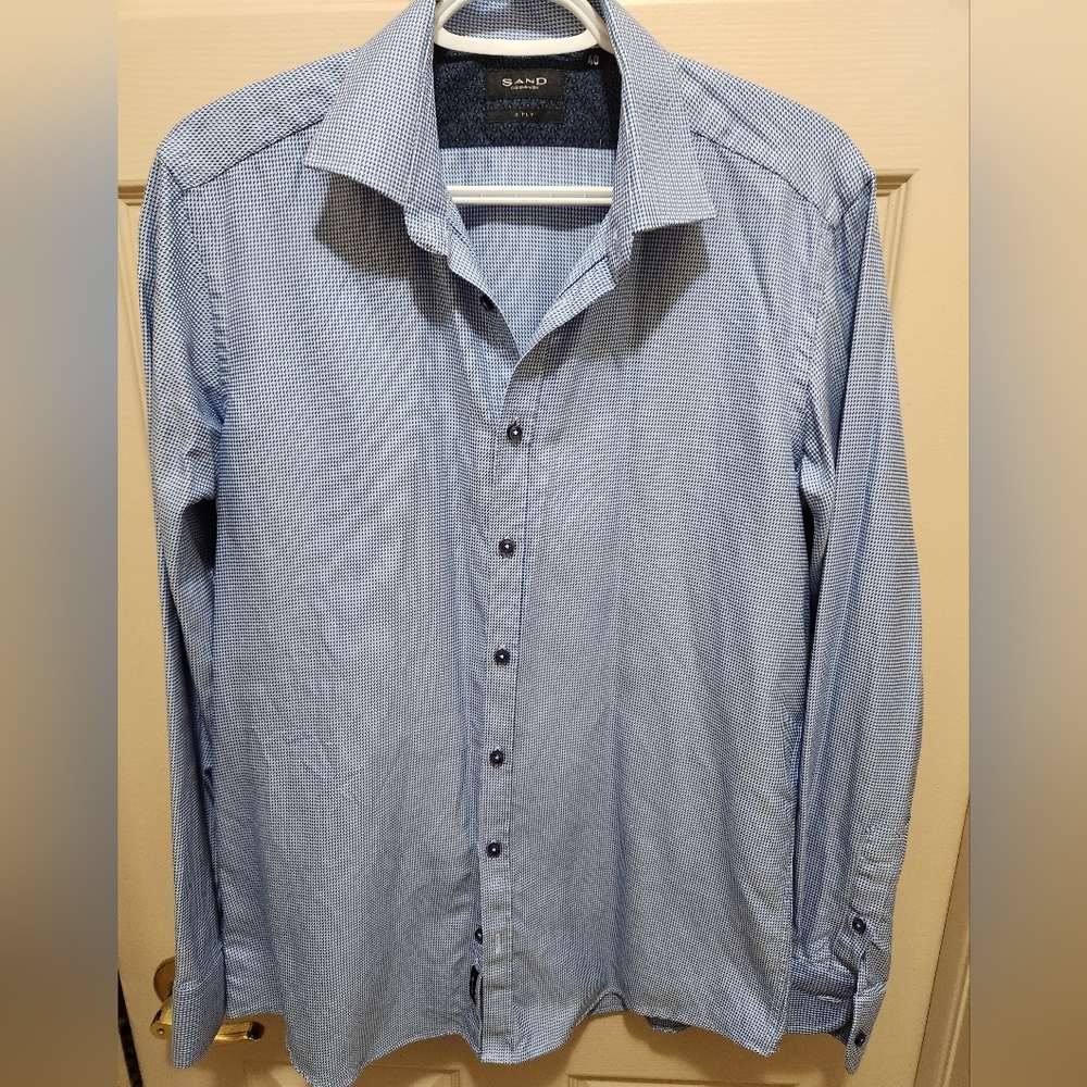 SAND Copenhagen, Men's long sleeve button down.